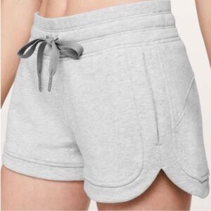 RARE Lululemon Hit Reset 3” Cotton Terry Lounge Shorts Size 8